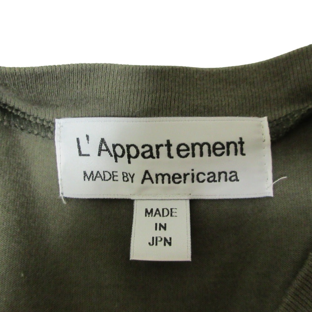 AMERICANA ヘム ジップ ドレス