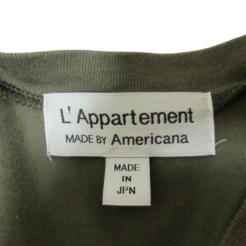 AMERICANA ヘム ジップ ドレス