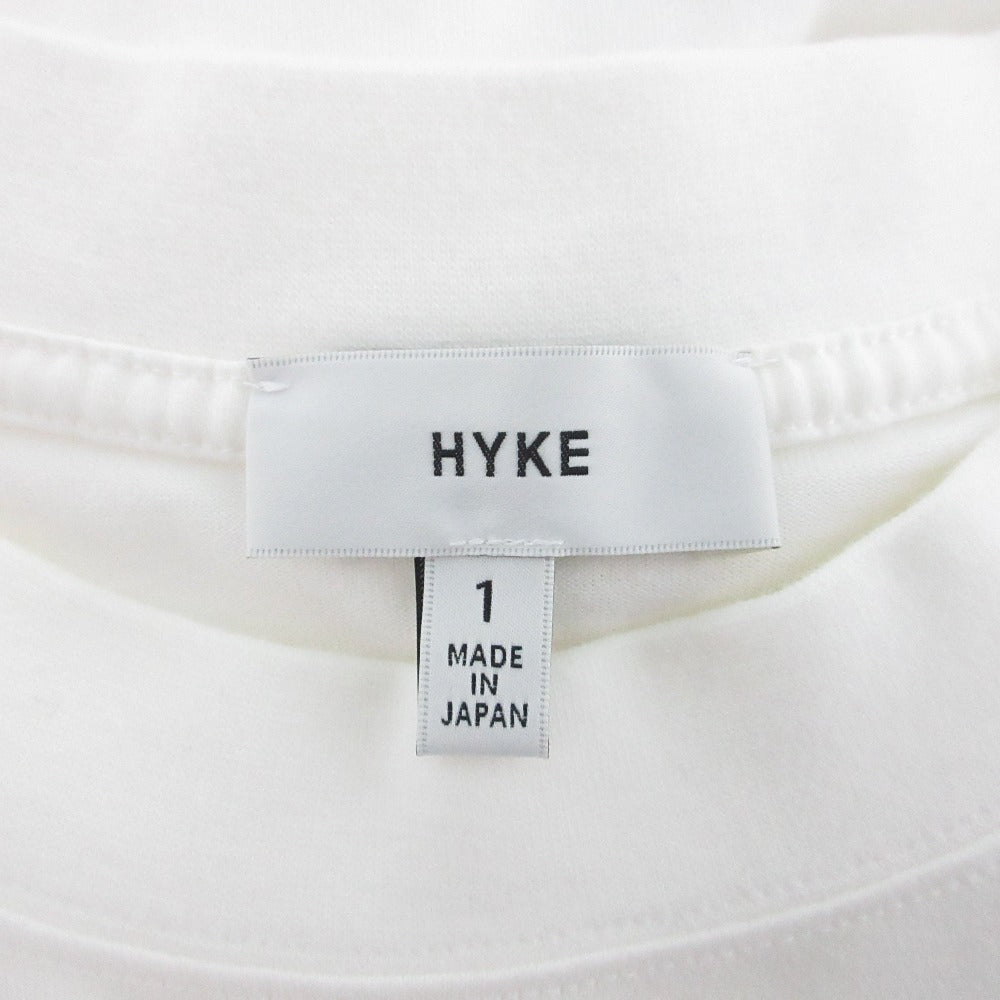 HYKE ハーフ スリーブ コットン ドレス