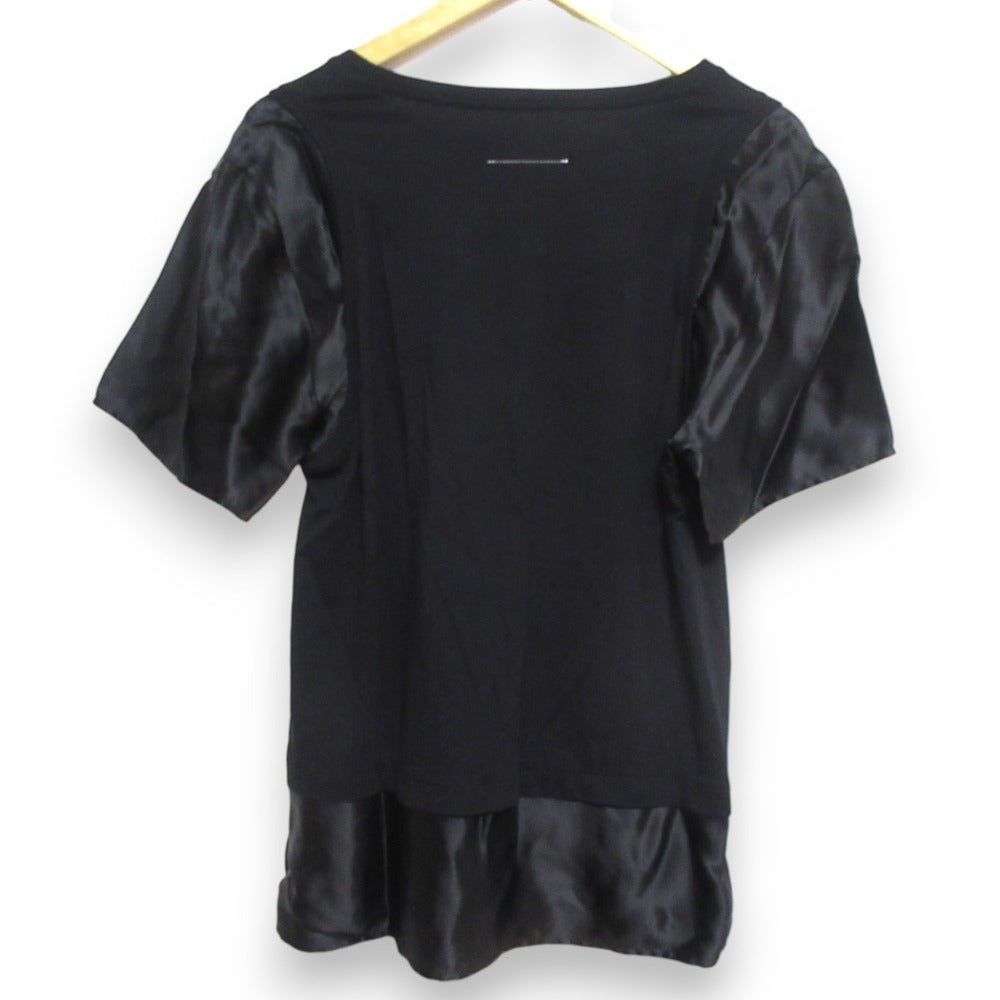 MM6 Maison Margiela 異素材ドッキングTシャツ