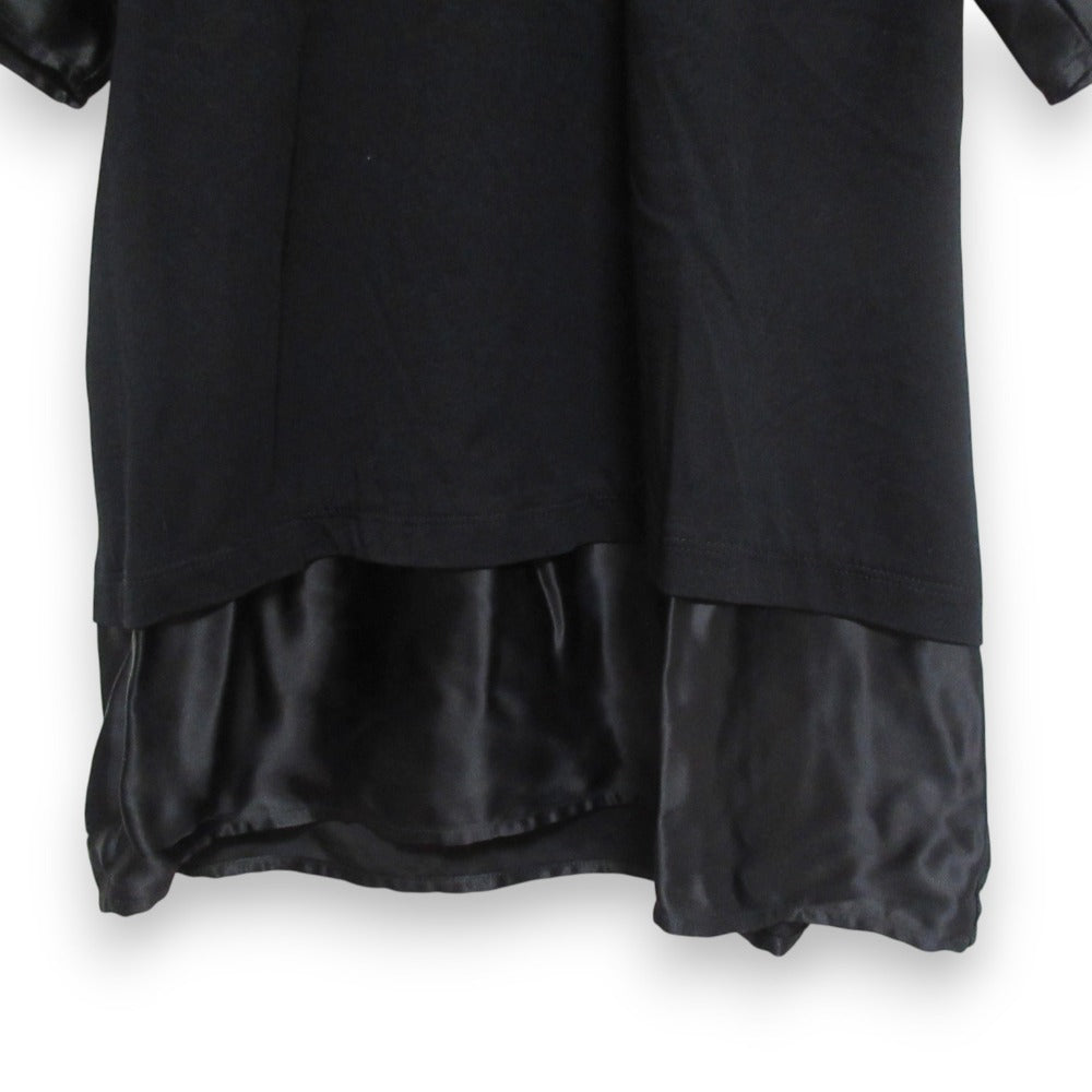 MM6 Maison Margiela 異素材ドッキングTシャツ