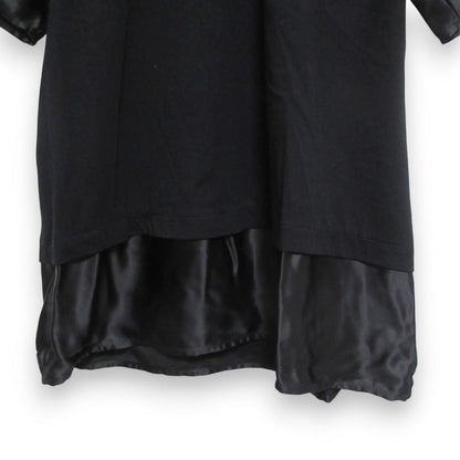 MM6 Maison Margiela 異素材ドッキングTシャツ