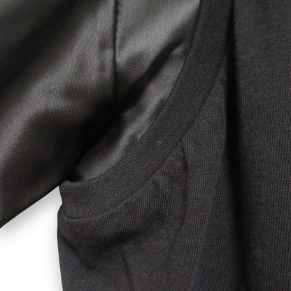MM6 Maison Margiela 異素材ドッキングTシャツ