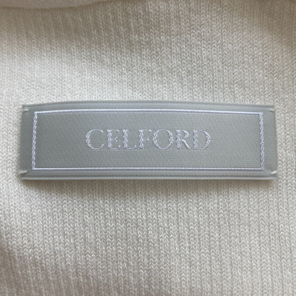 CELFORD メタル パーツ ニット ドレス
