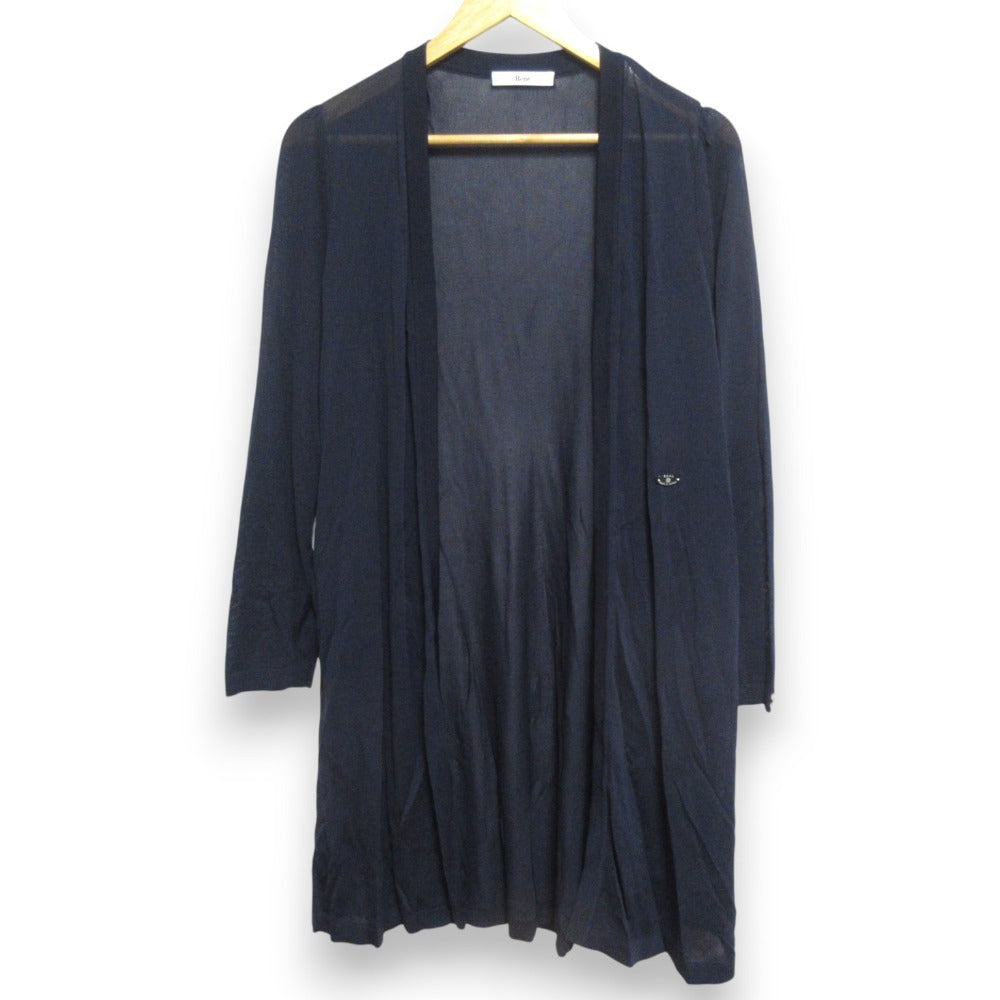 Rene ニット ロング カーディガン