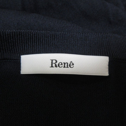 Rene ニット ロング カーディガン