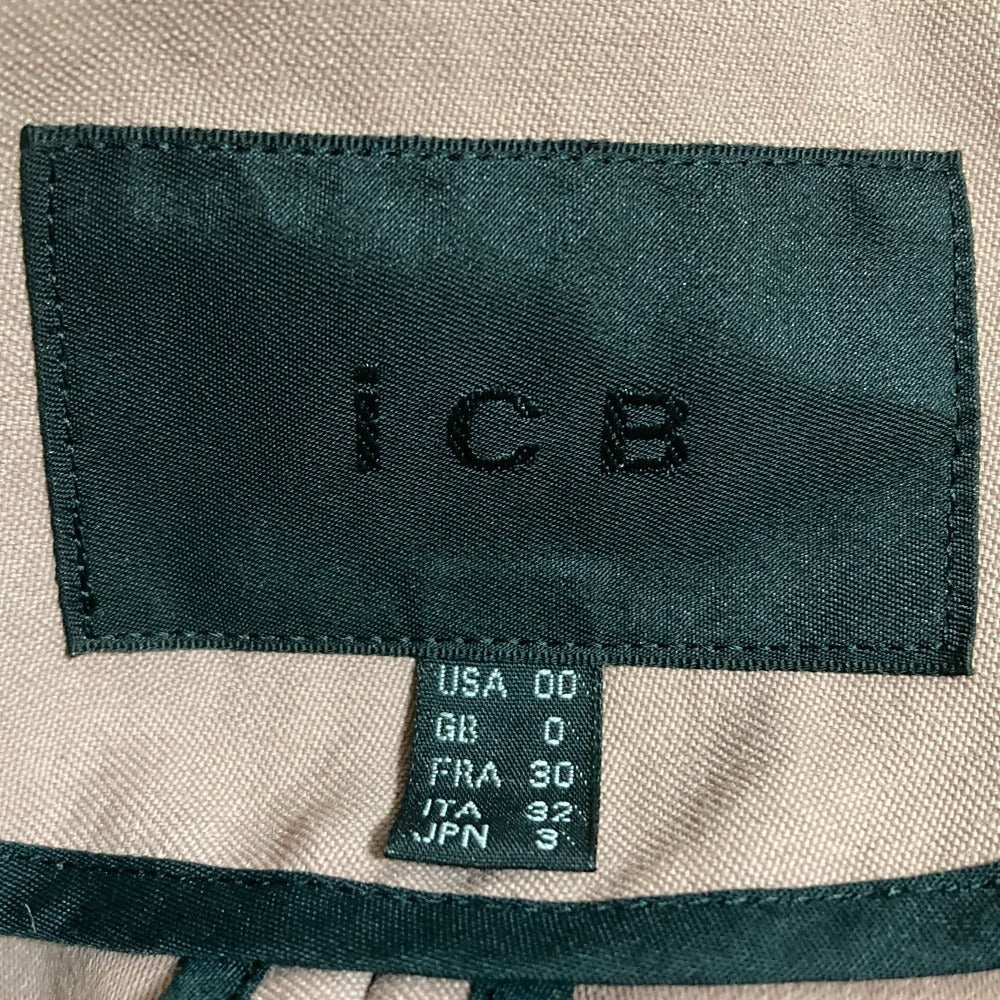 iCB フーディー ロング ガウン コート