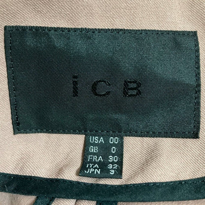 iCB フーディー ロング ガウン コート