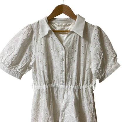 PROPORTION BODY DRESSING カットワーク刺繍ドレス