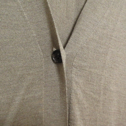 ebure シルク カシミヤ ロング ニット カーディガン