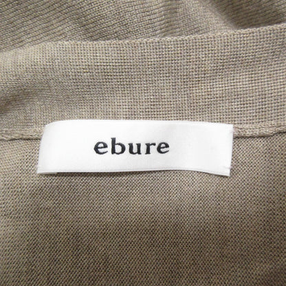 ebure シルク カシミヤ ロング ニット カーディガン