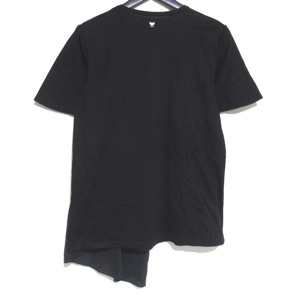 マックスマーラウィークエンド アシンメトリーVネックコットンTシャツ