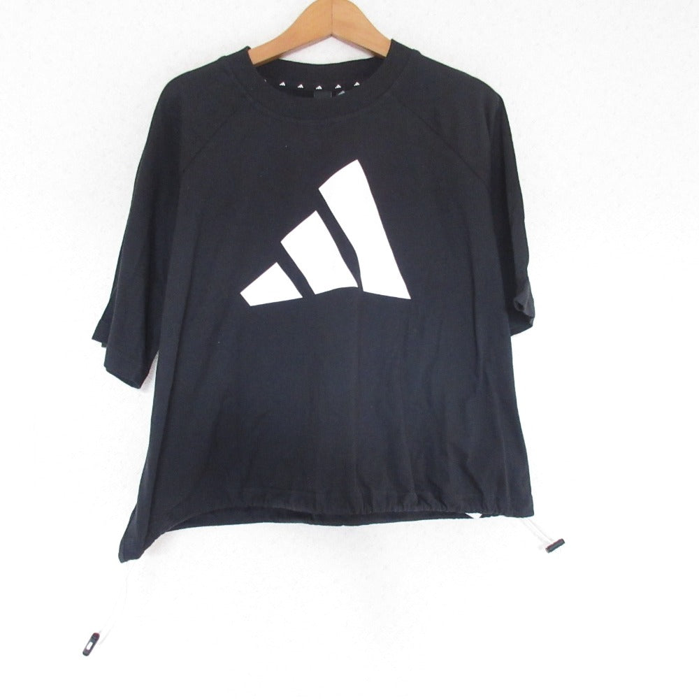 アディダス ロゴプリント コットン Tシャツ