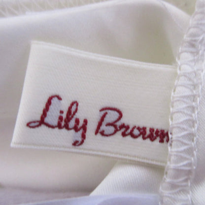 Lily Brown レース ロング ドレス