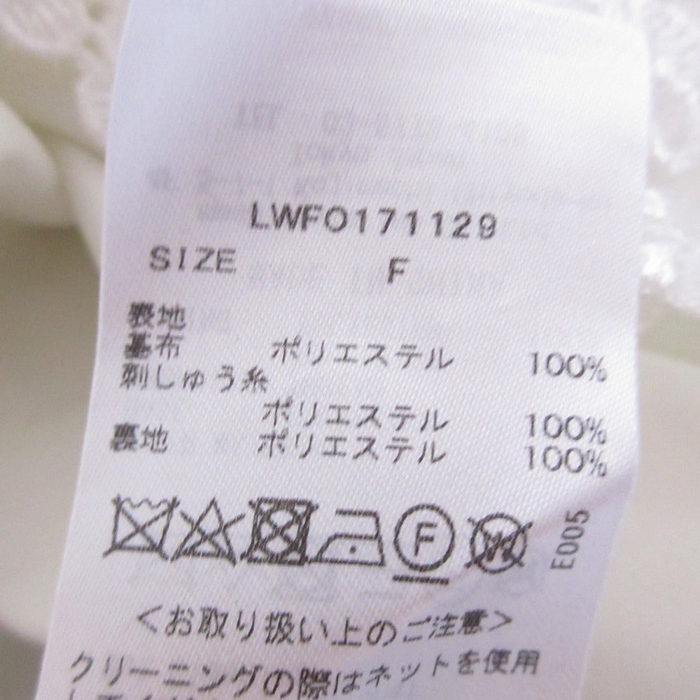 Lily Brown レース ロング ドレス