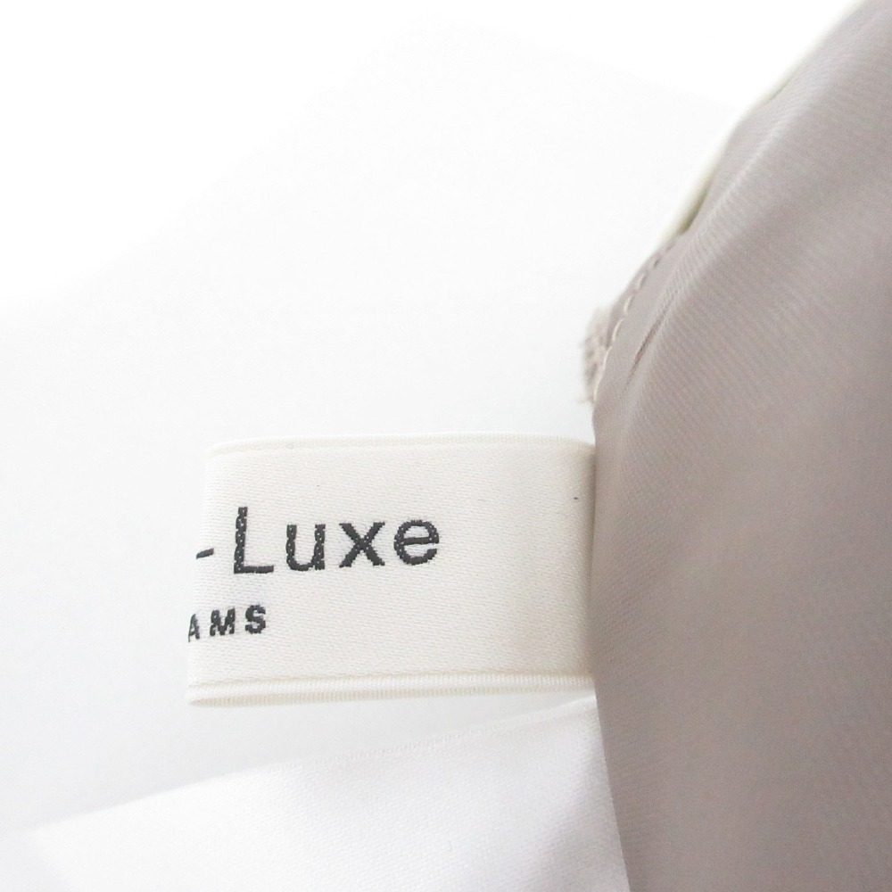 Demi-Luxe BEAMS ソフト ツイル テーパード パンツ