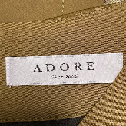 ADORE トリアセテート ドレス
