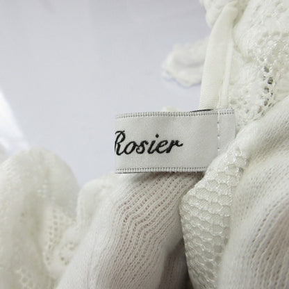 ミス ロジエ フラワー 刺繍 レース ロング ドレス