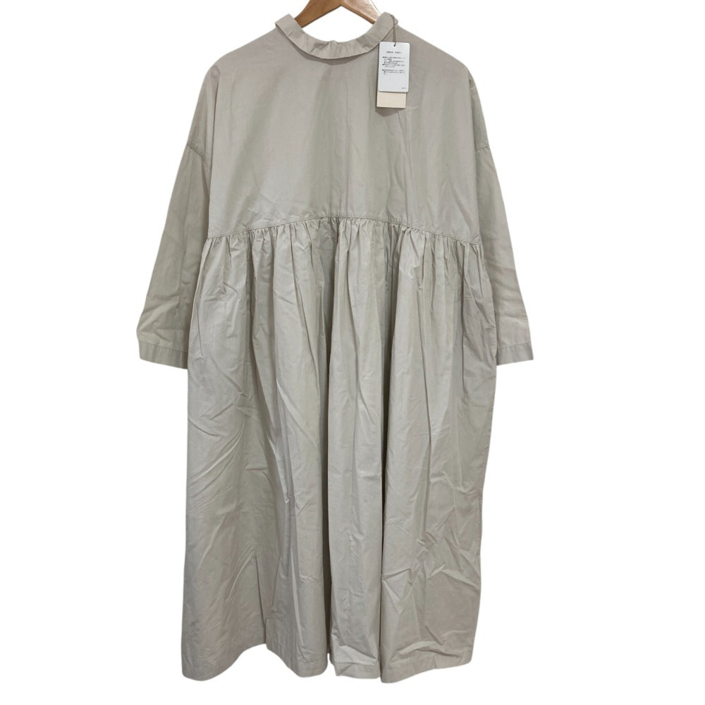 nest Robe コットン ギャザー ロング ドレス