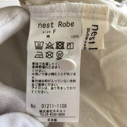 nest Robe コットン ギャザー ロング ドレス