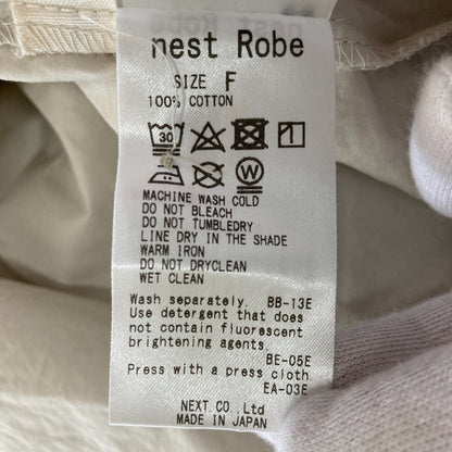 nest Robe コットン ギャザー ロング ドレス