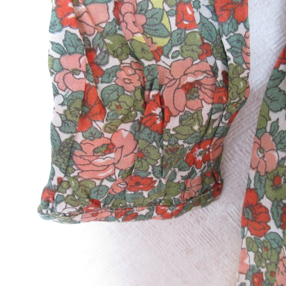 フランシュ リッペ フラワー プリント インディア ブラウス