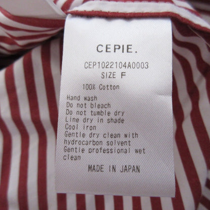 CEPIE. ロング スリーブ ストライプ シャツ