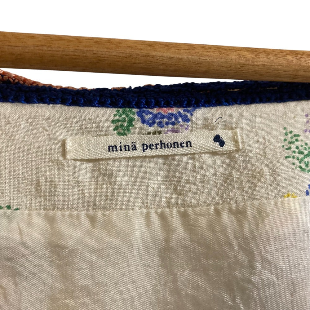 mina perhonen フラワー カーテン ドレス
