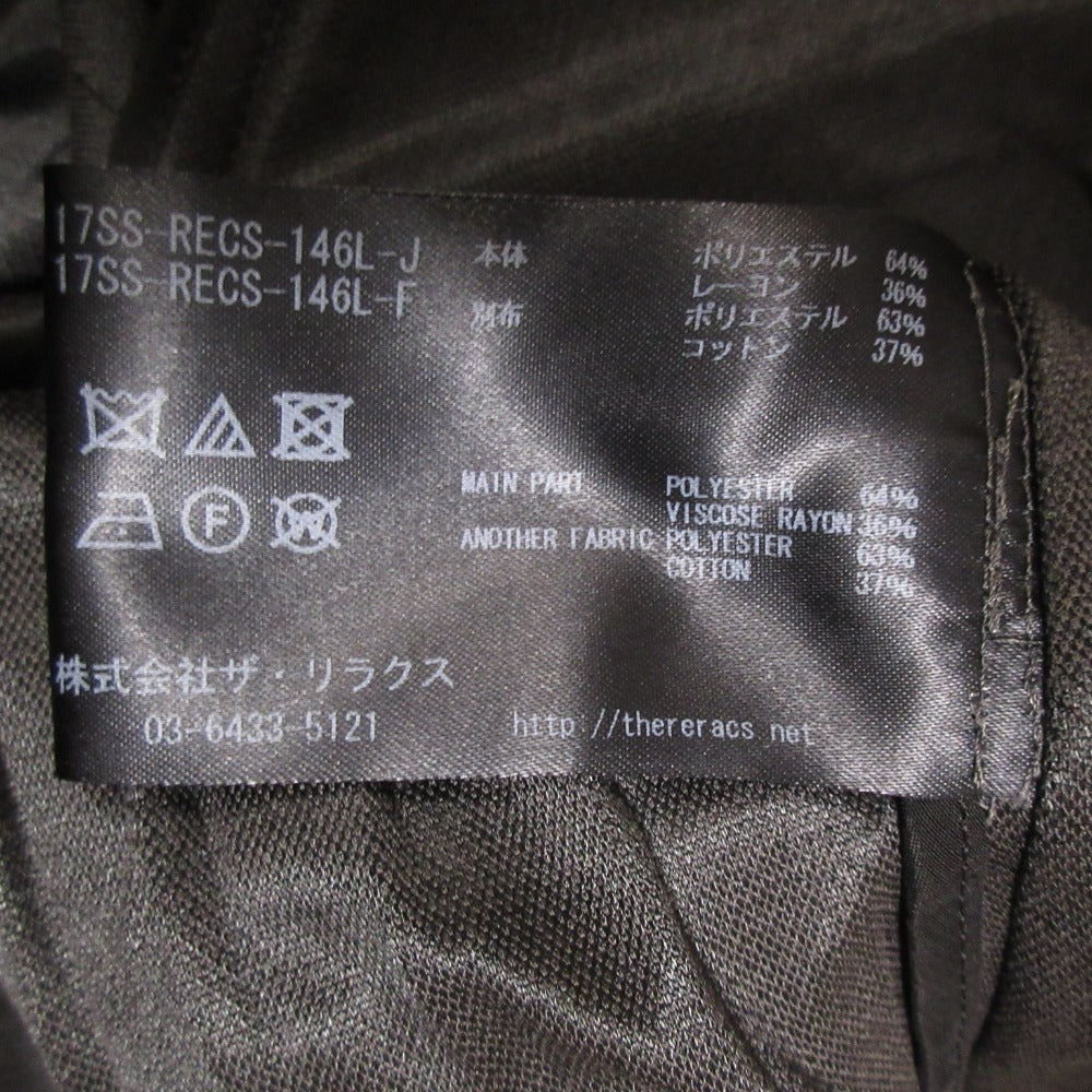 THE RERACS ノースリーブブラウス