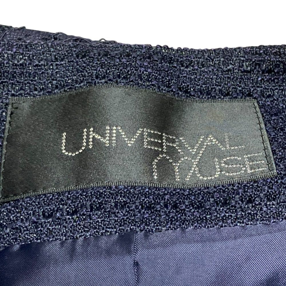 UNIVERVAL MUSE ツイード レース コンボ ロング コート