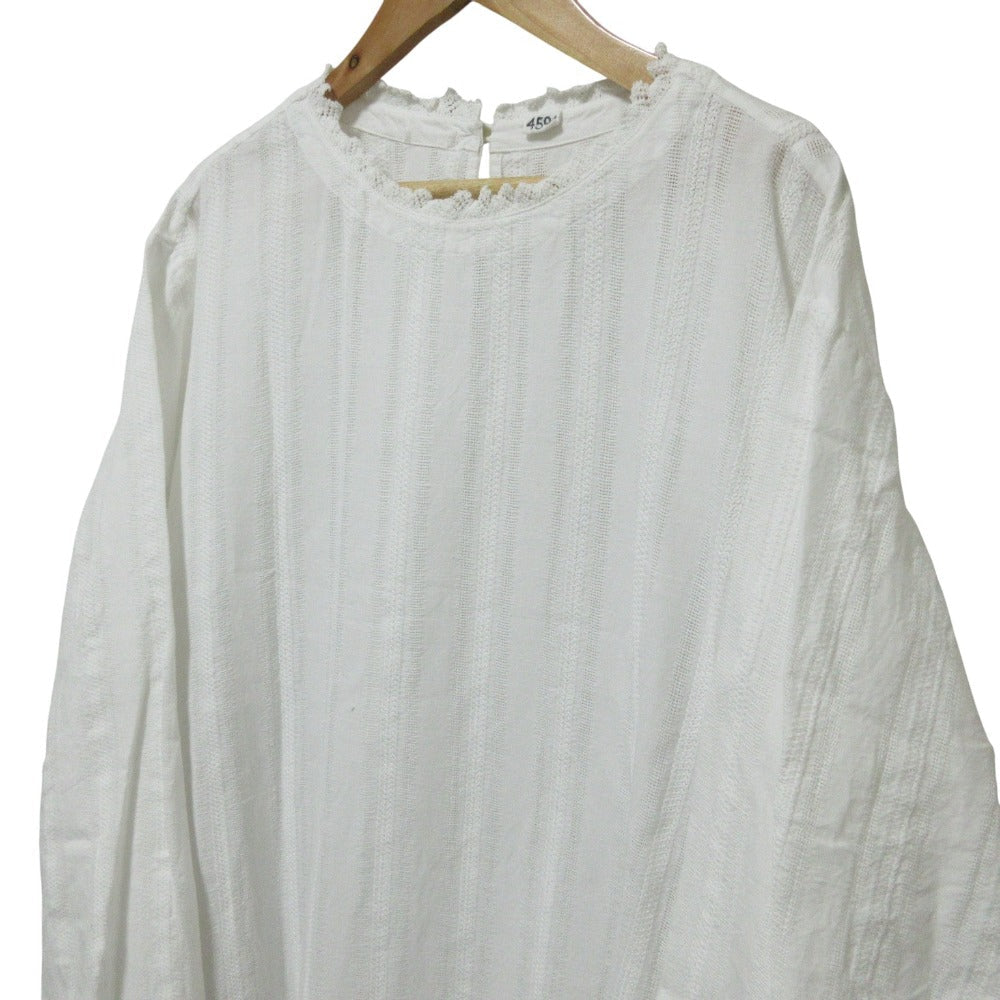 45R インド カラミ レース ロング ドレス