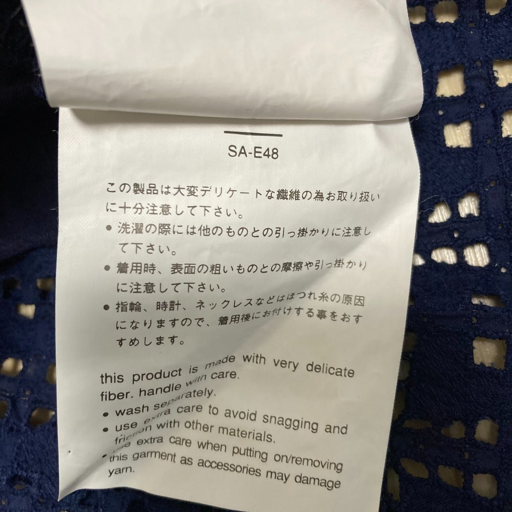 sacai luck クロシェレース切替カットソー