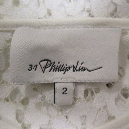 3.1 Phillip Lim フラワーカットレースブラウス