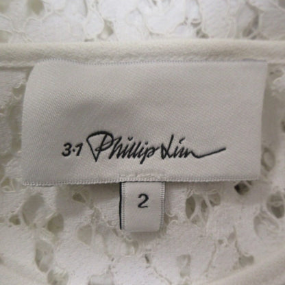 3.1 Phillip Lim フラワーカットレースブラウス