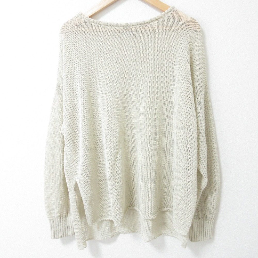 UNITED ARROWS ペーパー ニット プルオーバー
