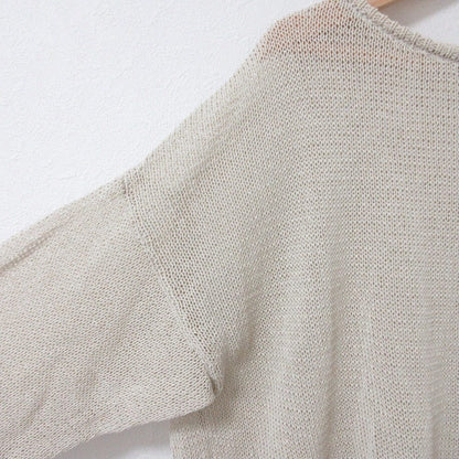 UNITED ARROWS ペーパー ニット プルオーバー