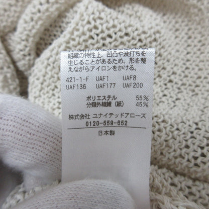UNITED ARROWS ペーパー ニット プルオーバー