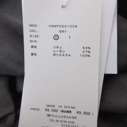 ミラオーウェン リネンブレンドワンピース