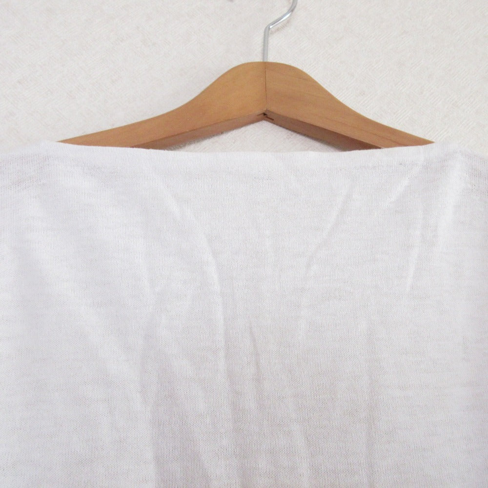45R ワイドニット半袖カットソー