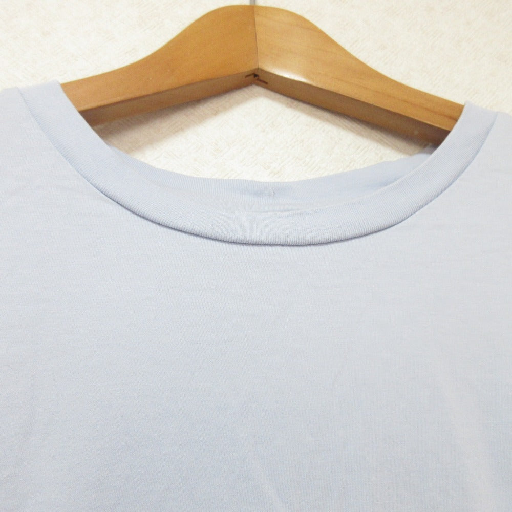 MICA&DEAL ヘムラウンドノースリーブTシャツ コットン カットソー