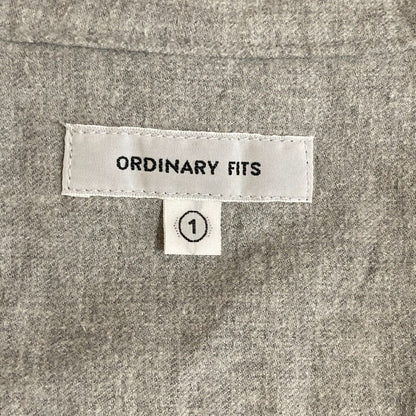 ordinary fits バーバー シャツ ワイド シャツ