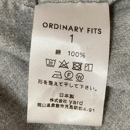 ordinary fits バーバー シャツ ワイド シャツ