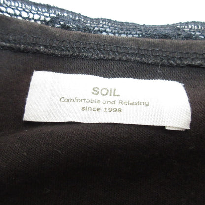 SOIL レーストリムワイドカットソープルオーバー
