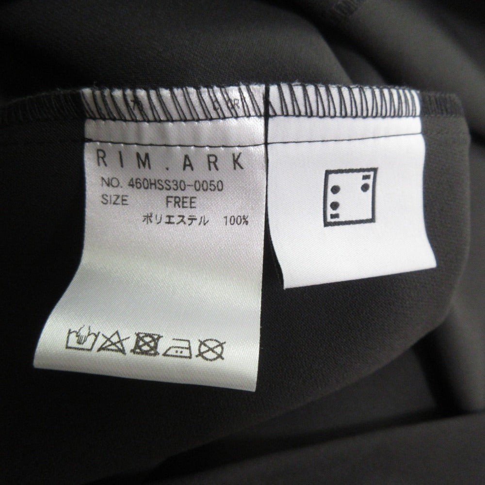 RIM.ARK ボリューム カフ トップス ブラウス