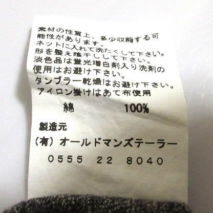 OLDMAN'S TAILOR cake t-shirt コットン Tシャツ