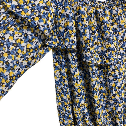 マイケルコース フローラル シフォン ジャンプスーツ