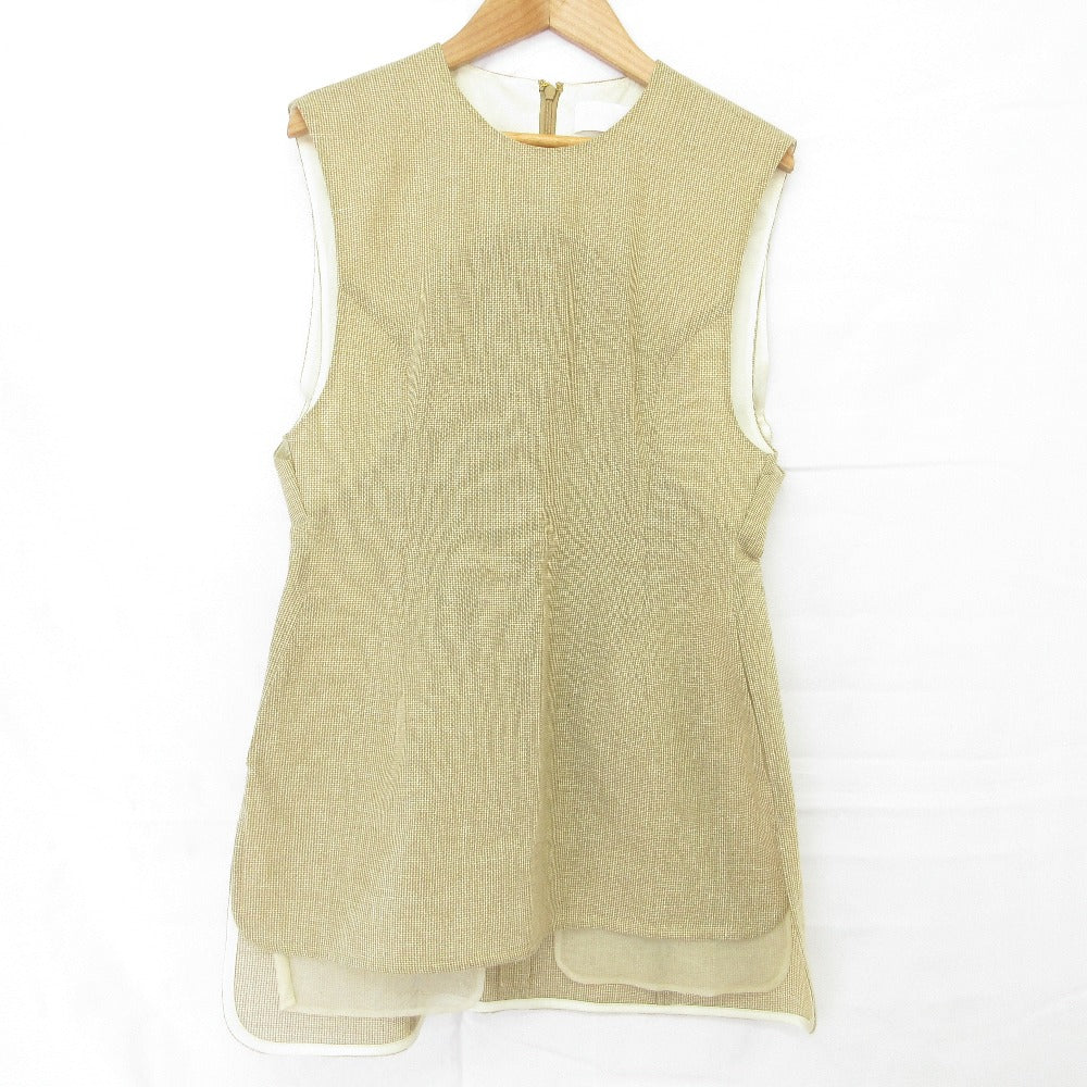 Mame Kurogouchi ウール リネン ドレス