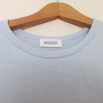MACKINTOSH PHILOSOPHY レーススリーブニットプルオーバー