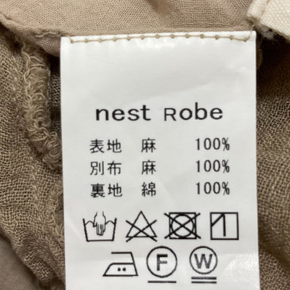 ネストローブ リネンワンピース