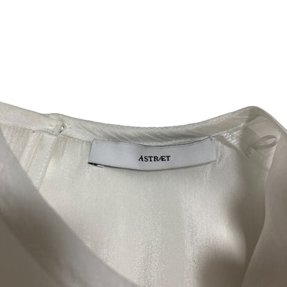 ASTRAET ロング スリーブ シアー プルオーバー シャツ
